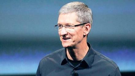 Apple-Chef Tim Cook präsentiert am Mittwoch erstmals ein iPad, nachdem Steve Jobs im Herbst gestorben war. Foto: Reuters