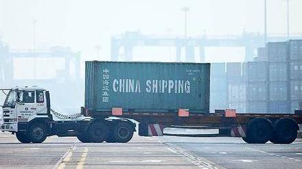 In Fahrt. Die deutschen Exporte haben zu Jahresbeginns zugelegt – besonders dank der Nachfrage aus Asien. Foto: dapd