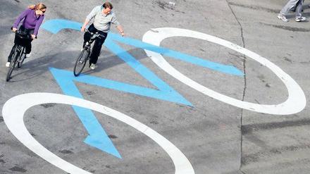 Urbane Mobilität der Moderne: Das Fahrrad ist gesund, sauber, preiswert und macht dazu auch noch Spaß. Foto: dpa