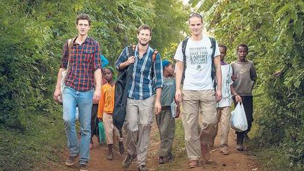 Die Äthiopien-Connection. Die Gründer Martin Elwert, Moritz Waldstein-Wartenberg und Robert Rudnick haben auf ihrer Afrika-Reise den lokalen Kaffee kennen und schätzen gelernt.
