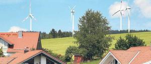 Vorbild Wildpoldsried. Die 2570-Einwohner-Gemeinde gilt als eine Art Musterdorf für den Energiewandel. 