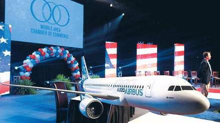 Ab 2016 sollen die ersten Passagiermaschinen vom Typ A320 die Endfertigung in den USA verlassen. Foto: Reuters