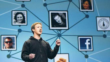 Finden nicht mehr alle gut. Facebook-Gründer Mark Zuckerberg hat das größte Online-Netzwerk der Welt aufgebaut.