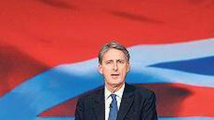Der Skeptiker. Der britische Verteidigungsminister Philip Hammond glaubt nicht an eine Einigung bis Mittwoch. Foto: Reuters