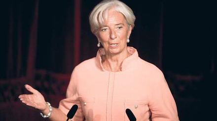 Pessimistisch. IWF-Chefin Christine Lagarde fürchtet, dass Deutschland 2013 die Abkühlung in den anderen Eurostaaten sowie in den Schwellenländern zu spüren bekommt. Deutschland habe auch bei den Investitionen nachgelassen. Foto: dapd