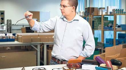 Der Trend zur Zweitbrille. Mister-Spex-Gründer Dirk Graber setzt darauf, dass Kunden schneller ein neues Gestell kaufen.