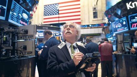 Einbruch nach der Wahl. An der New Yorker Wall Street sackten in der vergangenen Woche mehr als 80 Prozent der 500 größten börsennotierten Unternehmen ab, die der marktbreite S &amp; P 500-Index widerspiegelt. Foto: AFP