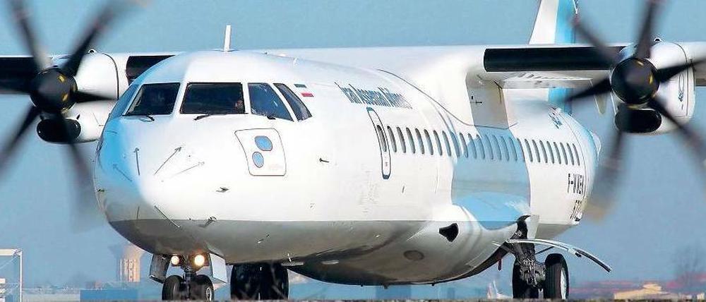 Lauter und langsamer als Düsenjets sind Propellermaschinen, hier eine ATR 72-600, noch heute. Doch sie sind sparsamer und werden wieder öfter auf Kurzstrecken eingesetzt.Foto: ATR
