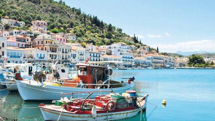 Typisch griechisch. Der Verband der griechischen Touristikunternehmen erwartet, dass in diesem Jahr mehr als 17 Millionen ausländische Urlauber das Festland und die Inseln des Landes bereisen werden. Das wäre ein Rekord. Foto: p-a/dpa
