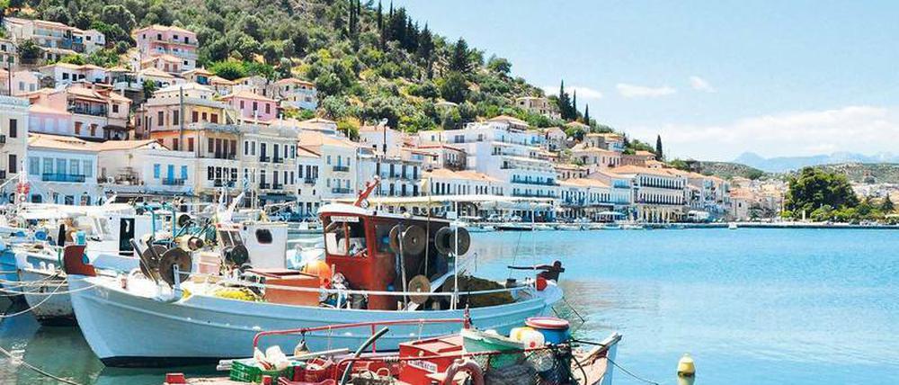 Typisch griechisch. Der Verband der griechischen Touristikunternehmen erwartet, dass in diesem Jahr mehr als 17 Millionen ausländische Urlauber das Festland und die Inseln des Landes bereisen werden. Das wäre ein Rekord. Foto: p-a/dpa