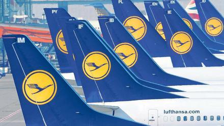 Ziemlich alt ist die Flotte der Lufthansa: Im Schnitt ist jede der 400 Maschinen seit elf Jahren unterwegs. Foto: dpa