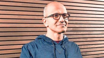 Vom Techie zum Boss: Satya Nadella tritt die Nachfolge von Microsoft-Chef Steve Ballmer an, der schon im August seinen Rückzug angekündigt hatte.