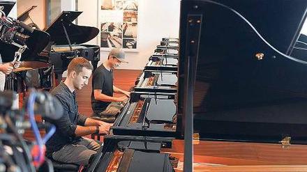 Vorspiel. Flowkey-Gründer Jonas Gößling hat ein System entwickelt, um einfach Klavier spielen zu lernen.