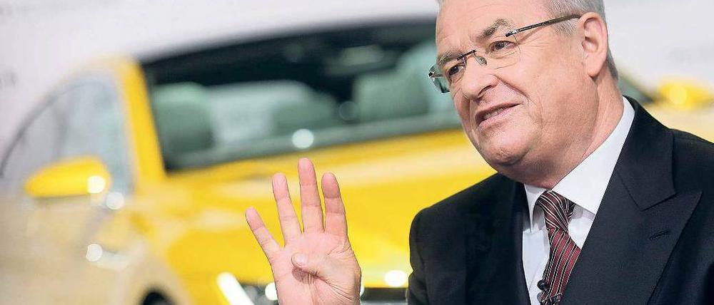 Topverdiener. VW-Chef Martin Winterkorn hat im vergangenen Jahr fast 16 Millionen Euro bekommen – so viel wie kein anderer Dax-Vorstand. Sein Vertrag läuft Ende 2016 aus. Ob er weiter machen will, ließ Winterkorn am Donnerstag offen. 