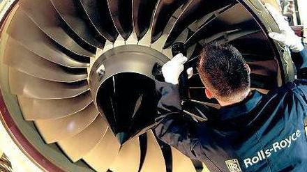 Runde Sache. Der Triebwerkhersteller Rolls-Royce baut seine Produktion in Deutschland aus.