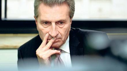 Harmoniebedürftig. Günther Oettinger will für Ordnung im Internet sorgen. 