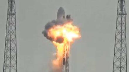 An Bord der explodierten SpaceX-Rakete war auch ein Satellit von Facebook. Foto: rtr