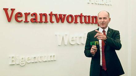 Karl-Erivan Haub führt die familieneigene Unternehmensgruppe Tengelmann. 