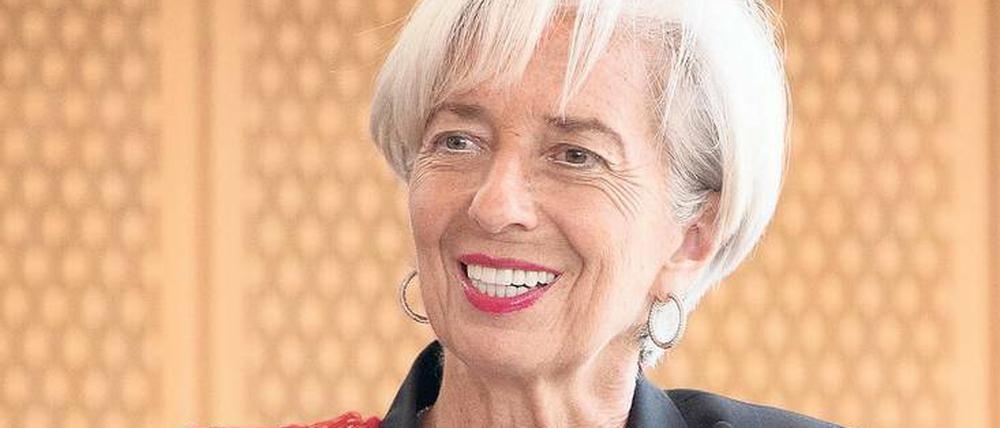 Christine Lagarde fordert mehr lebenslanges Lernen. 