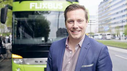 André Schwämmlein (35) ist Gründer und Geschäftsführer des Fernbusunternehmens Flixbus. Der Wirtschaftsingenieur gründete das Start-up mit Sitz in Berlin und München im Jahr 2013 zusammen mit Daniel Krauss und Jochen Engert. Alle drei führen Flixbus auch operativ und sind am Unternehmen beteiligt.