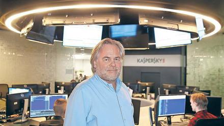 Der Viren-Jäger: Jewgeni Kaspersky, 52, ist Gründer und Chef des IT-Sicherheitsunternehmens Kaspersky Lab. 