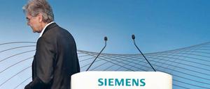In einer „sehr starken Position“ sieht Siemens-Chef Joe Kaeser den Konzern. Am Donnerstag erläuterte er in München die neue Struktur sowie die aktuellen Geschäftszahlen - die blieben aber hinter Anlegererwartungen zurück. 