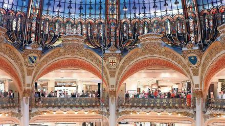 Zeitlos: Luxushäuser wie Galeries Lafayette in Paris haben sich zu eigenen Marken entwickelt. 