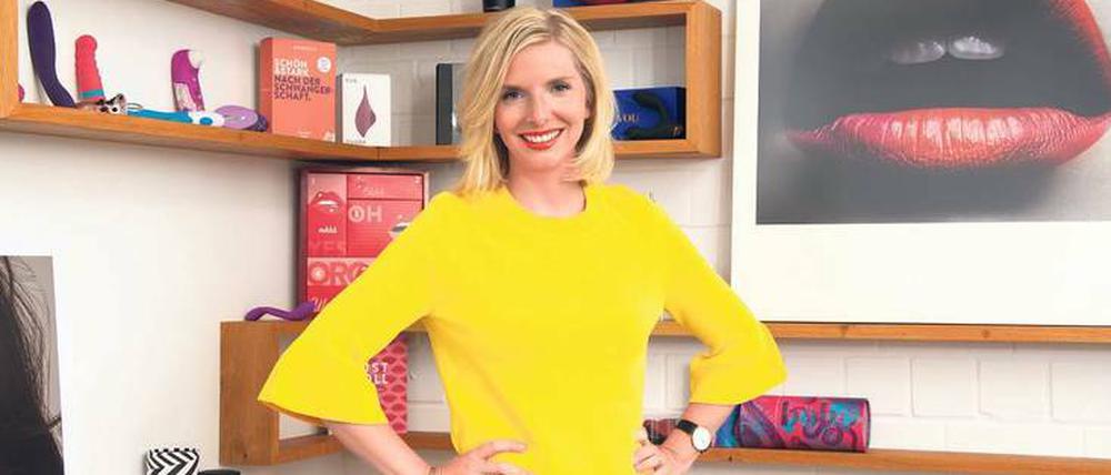Chefin. Vor gut sechs Jahren gründete Lea-Sophie Cramer den Online-Shop Amorelie. 