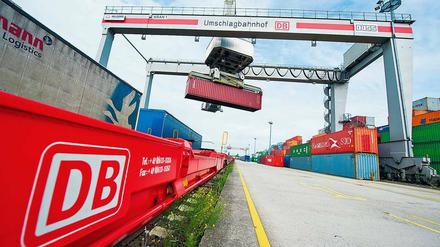 Viel Luft nach oben. Die Güterverkehrssparte der Deutschen Bahn AG soll wachsen – was auch der Umwelt zugutekäme. 
