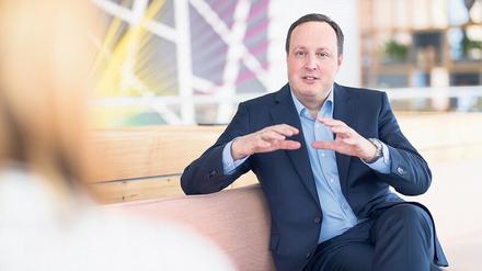 „Das Thema ist längst entscheidungsreif“, sagt Telefonica-Chef Markus Haas über die Frage, ob Deutschland den chinesischen Netzausrüster Huawei ausschließen sollte oder nicht.