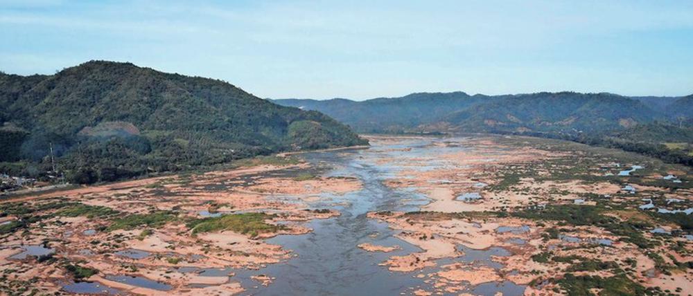 2019 führte der Mekong kaum Wasser, in Nordthailand kam es zu einer der schlimmsten Dürren seit 40 Jahren. .