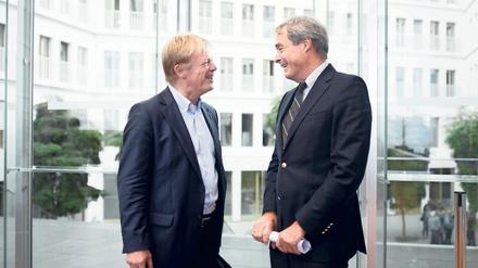Sozialpartner: DGB-Chef Rainer Hoffmann und Arbeitgeberpräsident Ingo Kramer kamen gut miteinander aus.