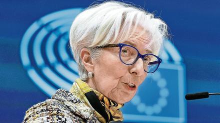 Lässt sich nicht beirren. EZB-Chefin Christine Lagarde. 