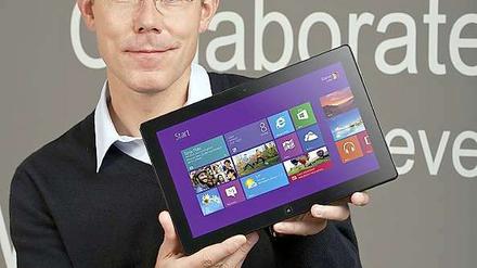 In neuer Rolle. Früher hat Christian Illek für die Telekom gearbeitet. Nun soll er unter anderem das neue Microsoft-Tablet Surface verkaufen.