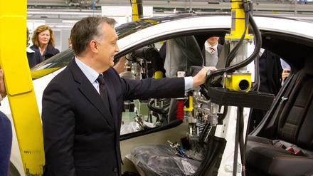 Das macht Orbán glücklich: Schon 2013 begann in Kecskemét Mercedes mit der Herstellung des damals neuen CLA.