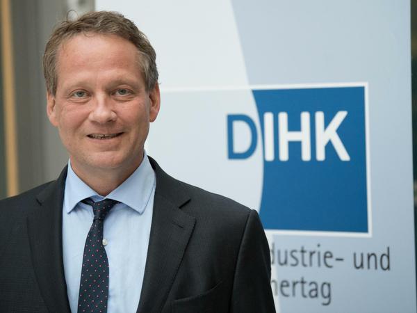 Eric Schweitzer ist Unternehmer und Präsident des Deutschen Industrie- und Handelskammertages (DIHK).