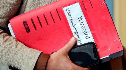Im Bundestag wird in einem Untersuchungsausschuss die Wirecard-Affäre aufgerollt.