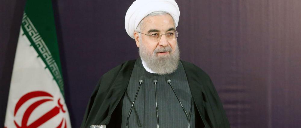 Irans Präsident Hassan Rohani darf auf ein Ende der Sanktionen hoffen.
