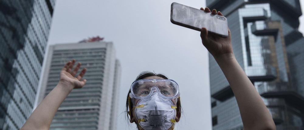 Seit Juni kommt es in Hongkong zu Protesten. 