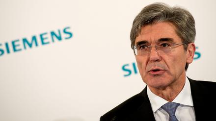 Siemens-Konzernchef Joe Kaeser will kräftig sparen.