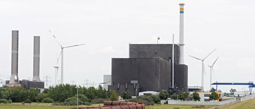 Das Kernkraftwerk Brunsbüttel der Vattenfall Europe Nuclear Energy GmbH.