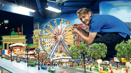 Die Welt im Kleinen kann man im Legoland entdecken - hier in Berlin.