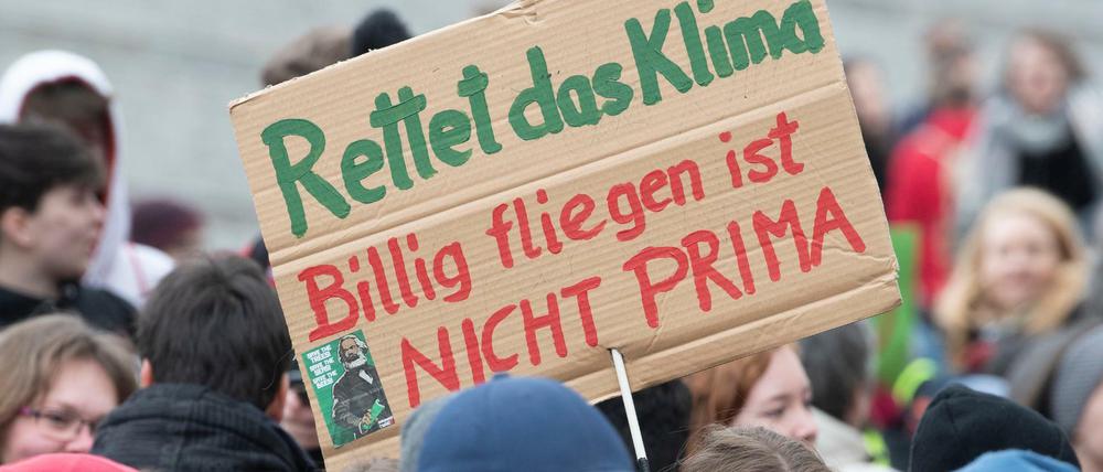 "Fridays for Future"-Demonstration in Berlin