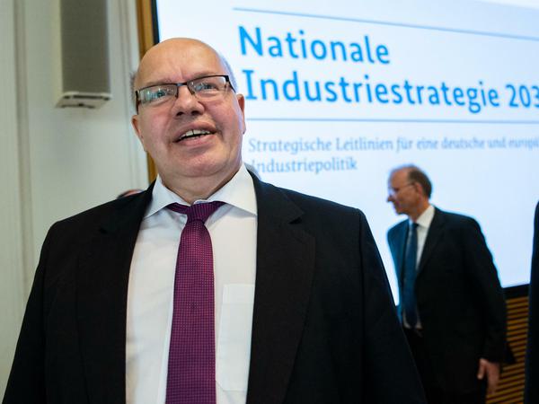 Bundeswirtschaftsminister Peter Altmaier (CDU) stellt eine Milliarde Euro zur Förderung von Batteriezellenfertigung in Deutschland in Aussicht.