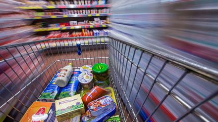 Inflation in Deutschland steigt - Produkte werden teurer. 
