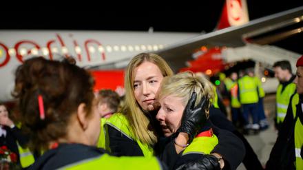 Kummer: Tausende Mitarbeiter der Fluggesellschaft Air Berlin müssen mit Kündigungen rechnen.