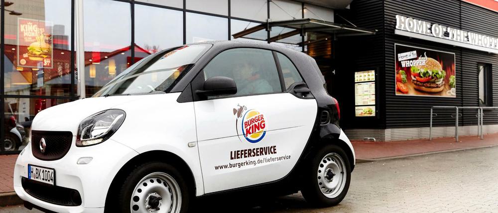 Mahlzeit. Burger King will seinen Lieferservice ausbauen.