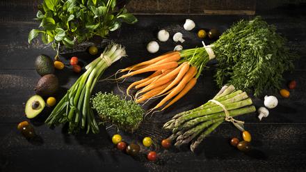 Viel Gemüse. Eine gesunde Ernährung stärkt das Immunsystem.  