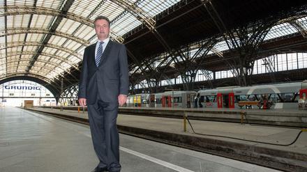 Der Vorsitzende der Gewerkschaft Deutscher Lokomotivführer, Claus Weselsky, will in diesem Sommer in den Arbeitskampf ziehen.