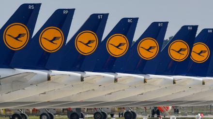 Die Lufthansa ist von der Coronakrise schwer getroffen.